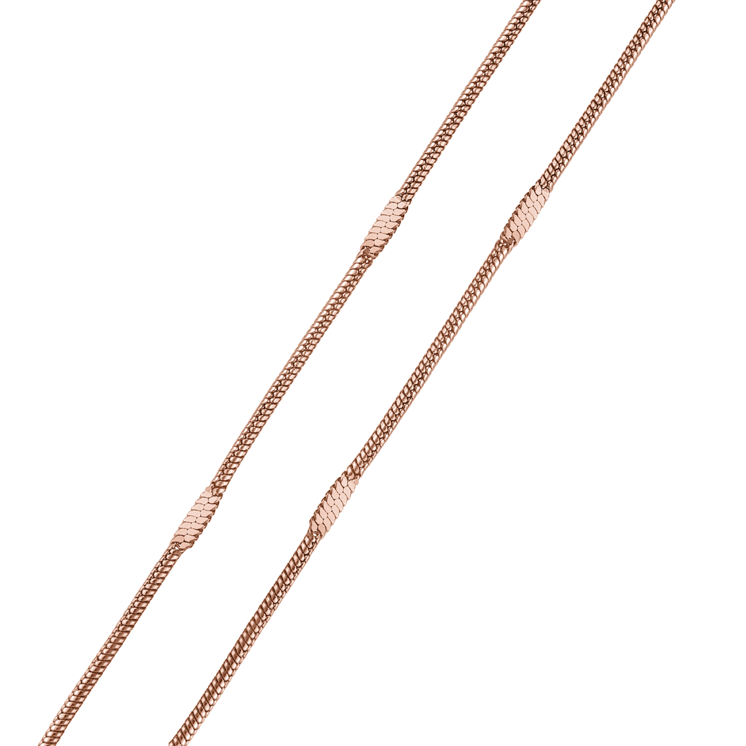 Pressed-Snake Necklace